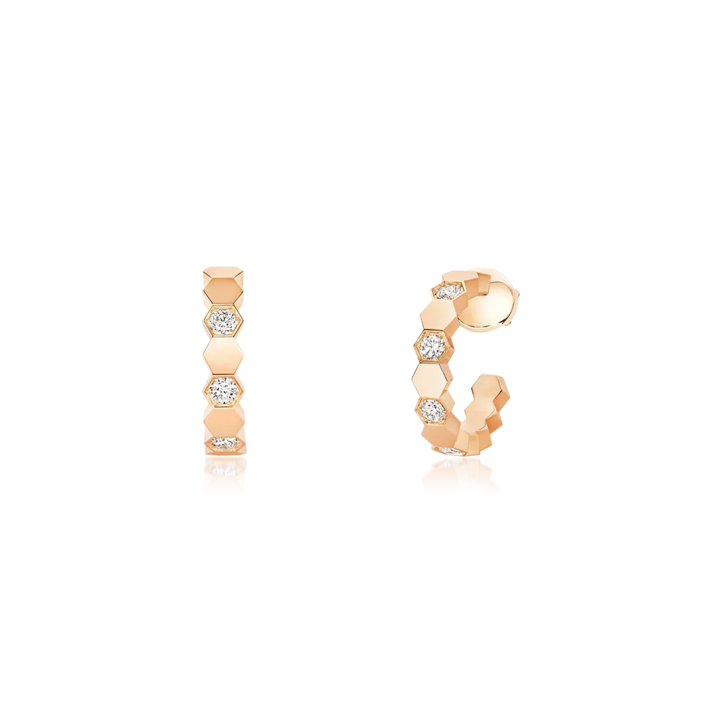 Loco BEE LOVE Earrings GOLD DIAMOND
