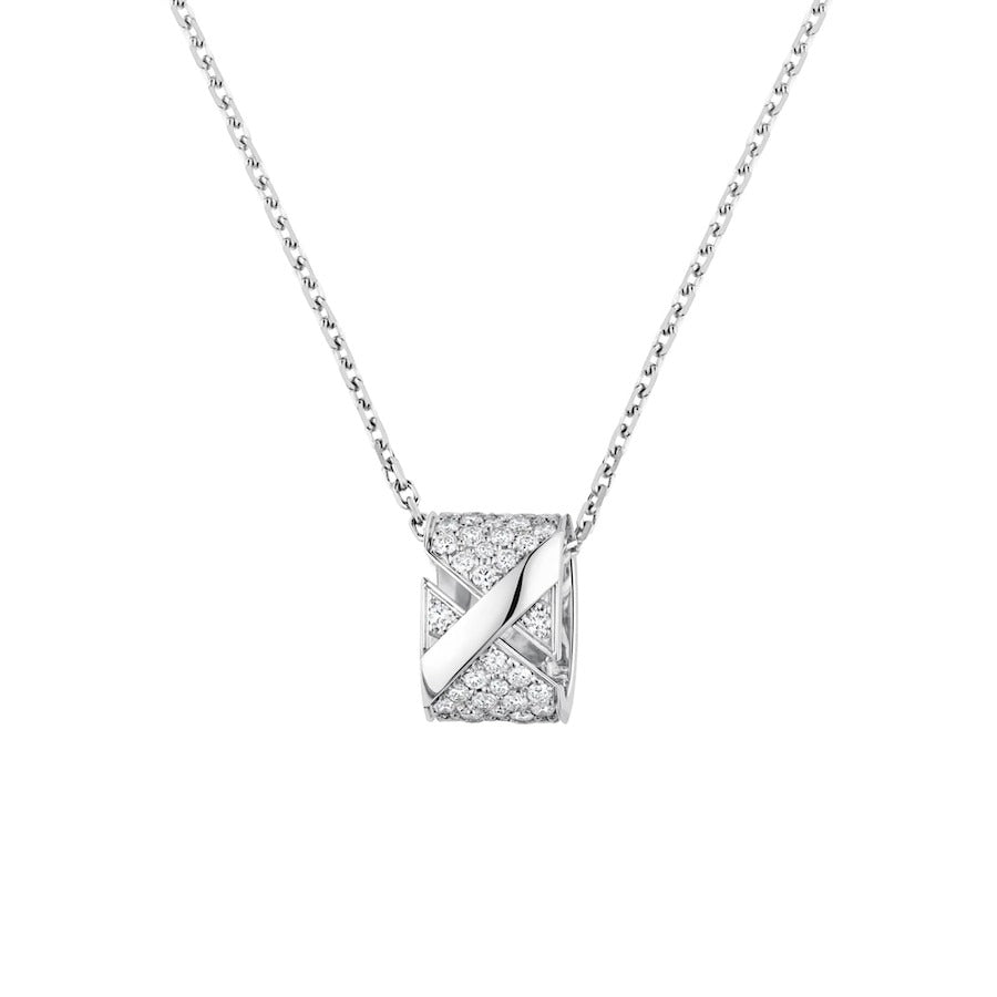 Loco LIENS EVIDENCE DIAMOND PAVED NECKLACE