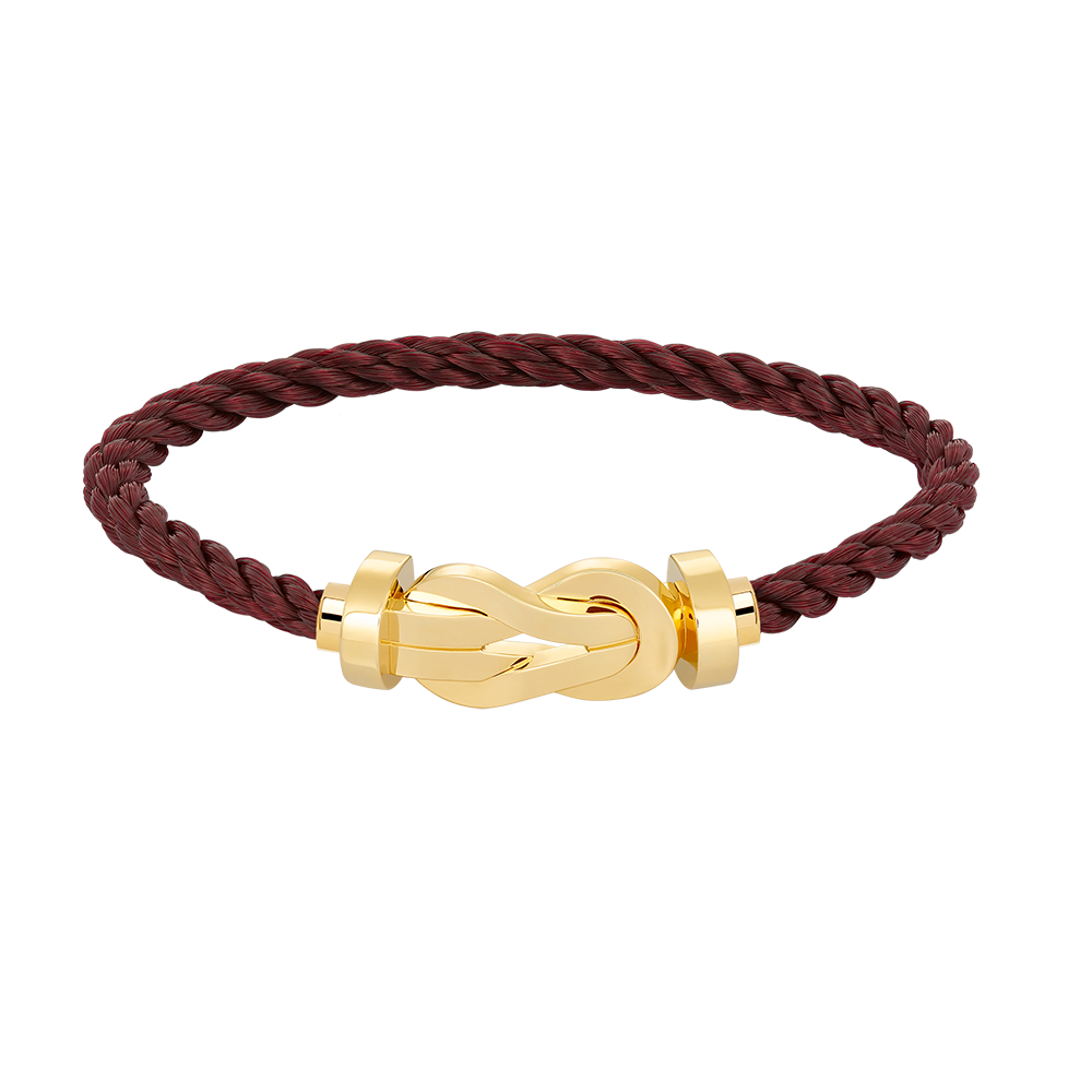 Loco CHANCE LARGE 8 FIGURE BUCKLE NO DIAMOND BRACELET GOLD