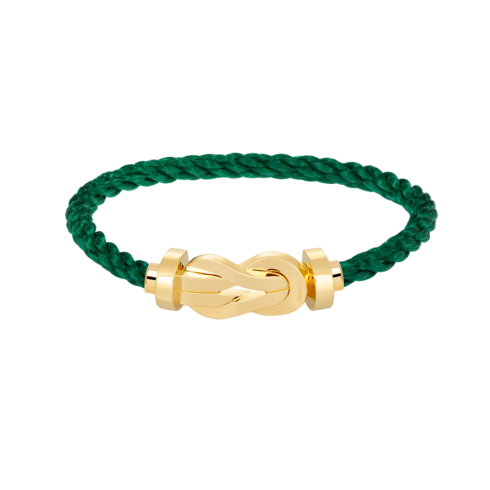 Loco CHANCE LARGE 8 FIGURE BUCKLE NO DIAMOND BRACELET GOLD