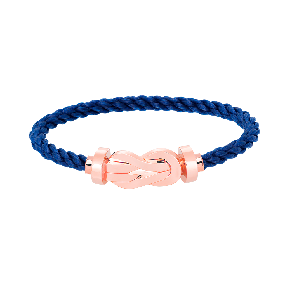Loco CHANCE LARGE 8 FIGURE BUCKLE NO DIAMOND BRACELET ROSE GOLD