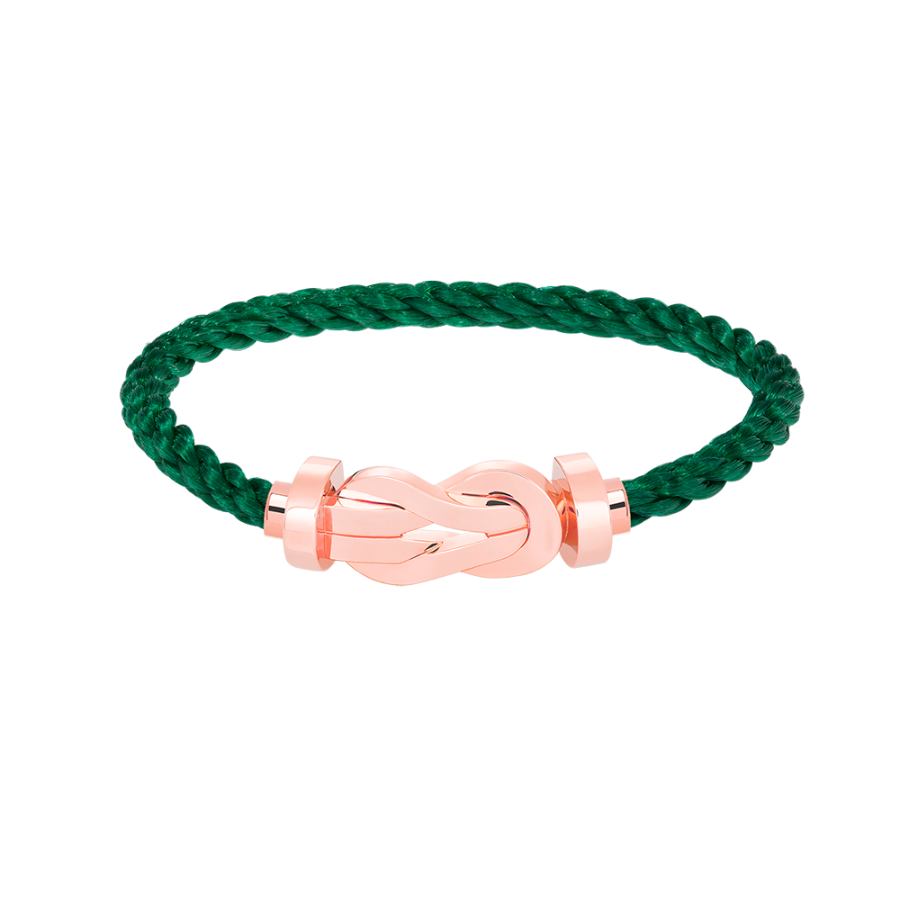 Loco CHANCE LARGE 8 FIGURE BUCKLE NO DIAMOND BRACELET ROSE GOLD