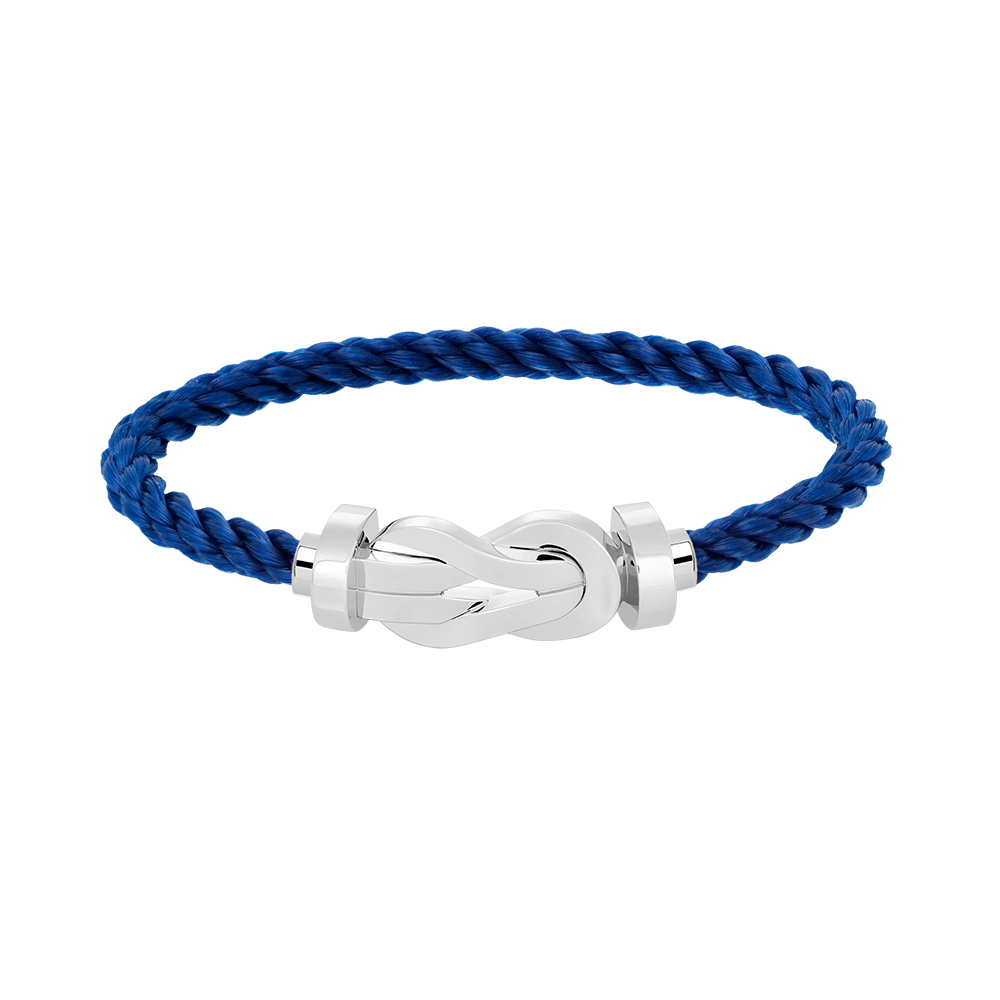 Loco CHANCE LARGE 8 FIGURE BUCKLE NO DIAMOND BRACELET SILVER