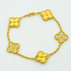 [Loco ]New  CLOVER 5 MOTIF LASER BRACELET COLLECTION