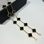 [Loco ]New CLOVER 5 MOTIF ONYXS BRACELET COLLECTION