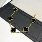 [Loco ]New CLOVER 5 MOTIF ONYXS BRACELET COLLECTION