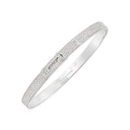 Loco HM KELLY BRACELET IN SILVER AND FULL PAVE DIAMOND