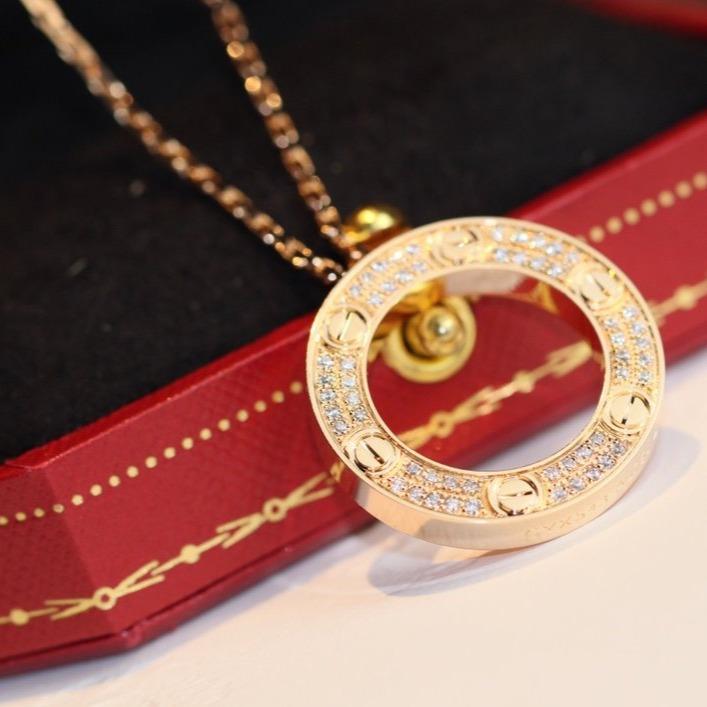 Loco LOVE NECKLACE ADJUSTABLE ROSE GOLD