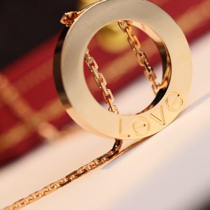 Loco LOVE NECKLACE ADJUSTABLE ROSE GOLD