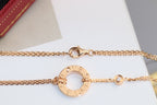 Loco LOVE NECKLACE ADJUSTABLE ROSE GOLD 2 DIAMOND
