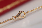 Loco LOVE NECKLACE PINK GOLD AND SILVER
