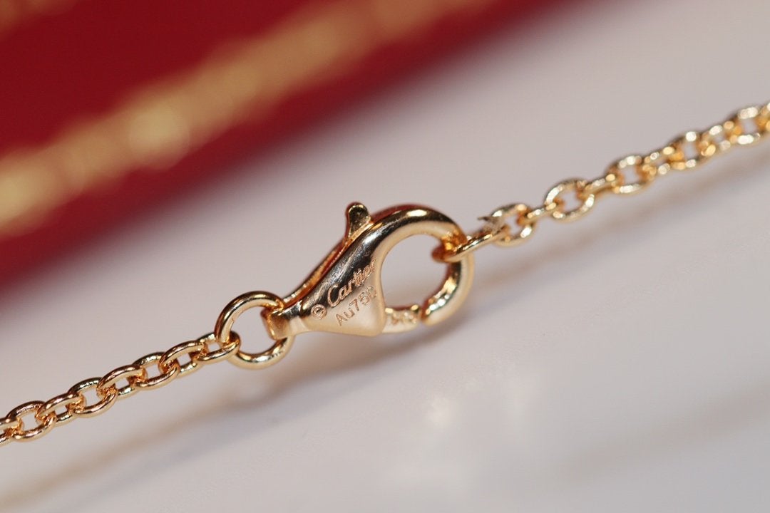 Loco LOVE NECKLACE PINK GOLD AND SILVER