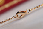 Loco LOVE NECKLACE PINK GOLD AND SILVER