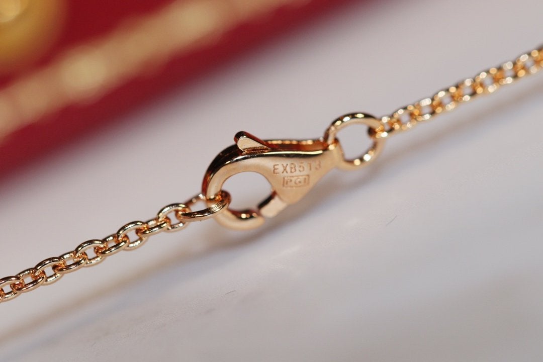 Loco LOVE NECKLACE PINK GOLD AND SILVER