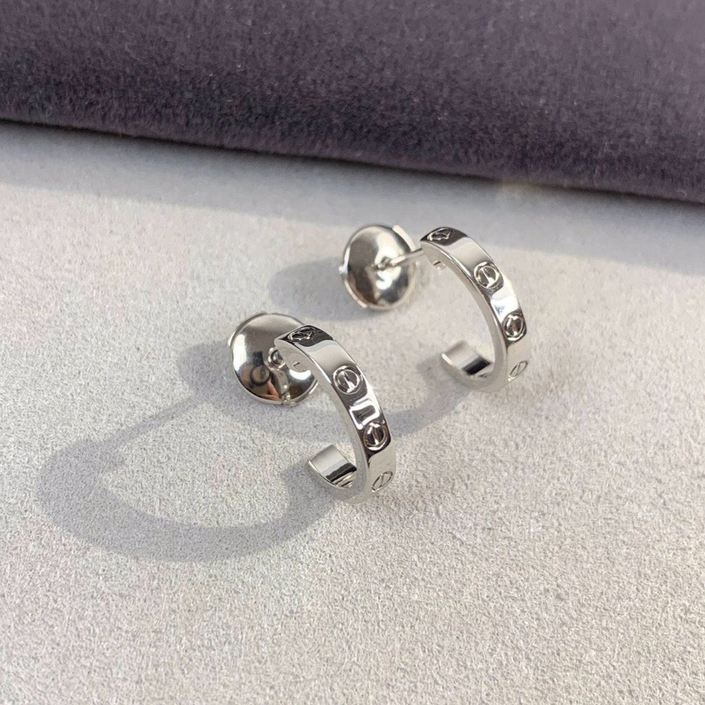 Loco LOVE EARRINGS 2.65MM SILVER