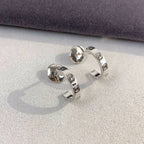 Loco LOVE EARRINGS 2.65MM SILVER