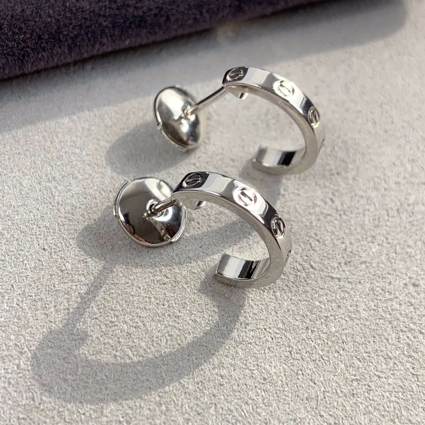Loco LOVE EARRINGS 2.65MM SILVER