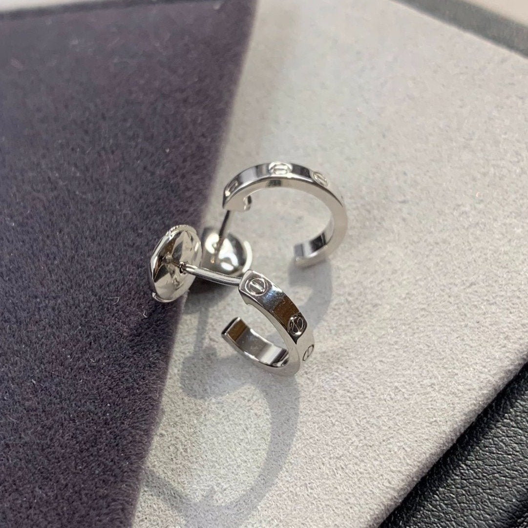 Loco LOVE EARRINGS 2.65MM SILVER