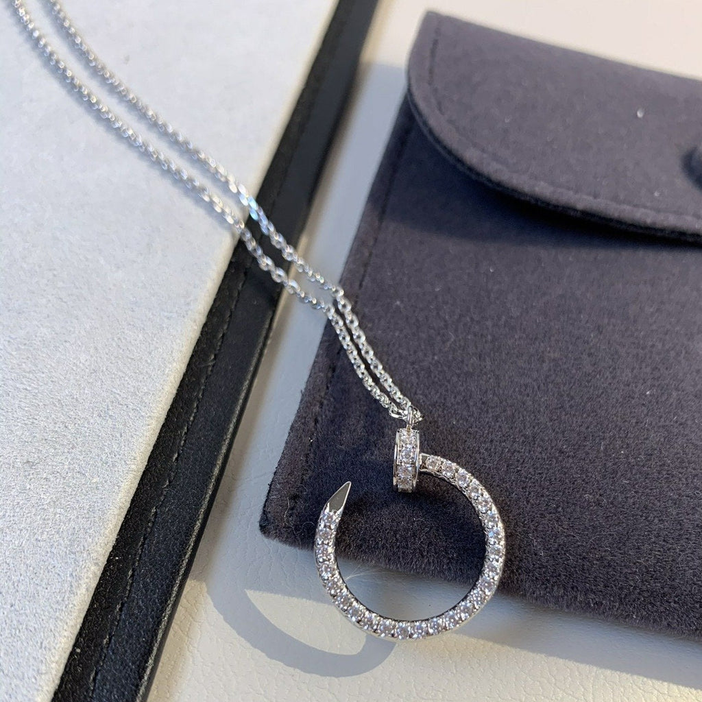 Loco JUSTE NECKLACE SILVER DIAMONDS