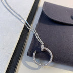 Loco JUSTE NECKLACE SILVER DIAMONDS