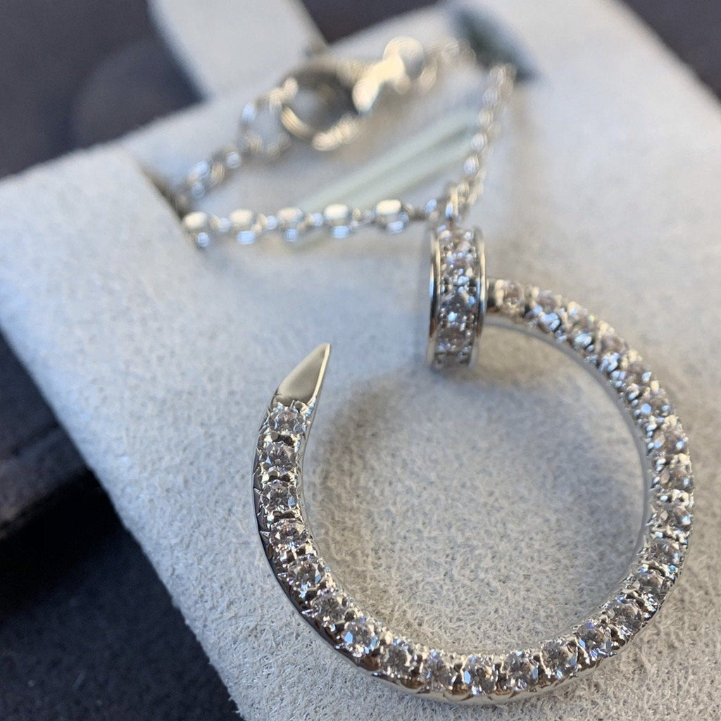 Loco JUSTE NECKLACE SILVER DIAMONDS