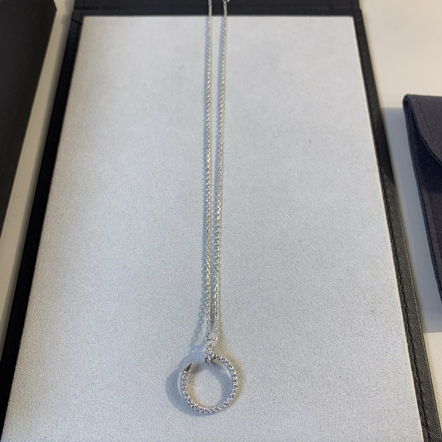 Loco JUSTE NECKLACE SILVER DIAMONDS
