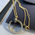 Loco JUSTE NECKLACE GOLD DIAMONDS