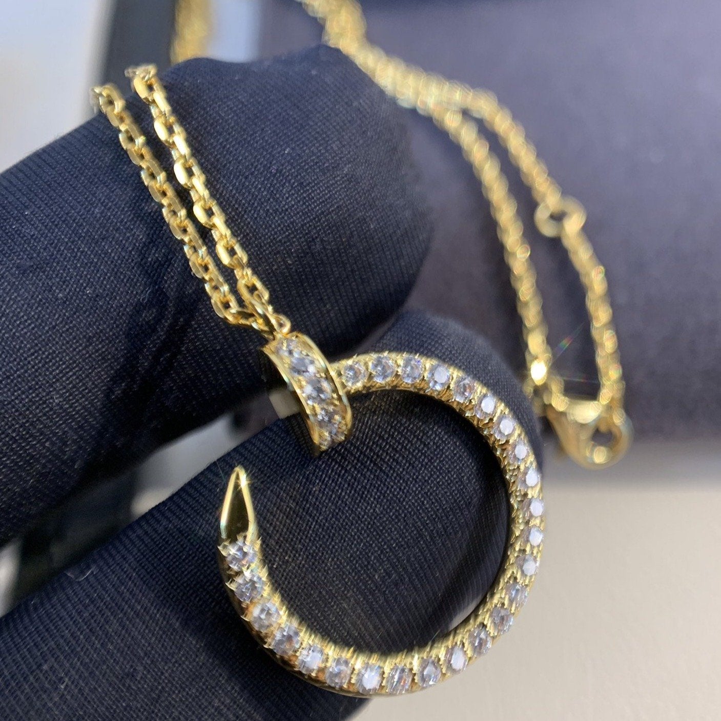 Loco JUSTE NECKLACE GOLD DIAMONDS