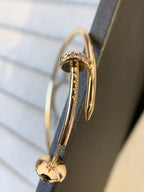Loco JUSTE EARRINGS GOLD DIAMONDS 1.8MM