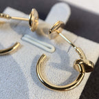 Loco JUSTE EARRINGS PINK GOLD