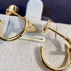 Loco JUSTE EARRINGS PINK GOLD