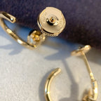 Loco JUSTE EARRINGS PINK GOLD