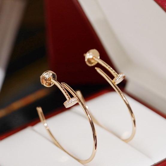 Loco JUSTE EARRINGS DIAMONDS 1.8MM