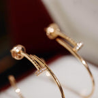 Loco JUSTE EARRINGS DIAMONDS 1.8MM