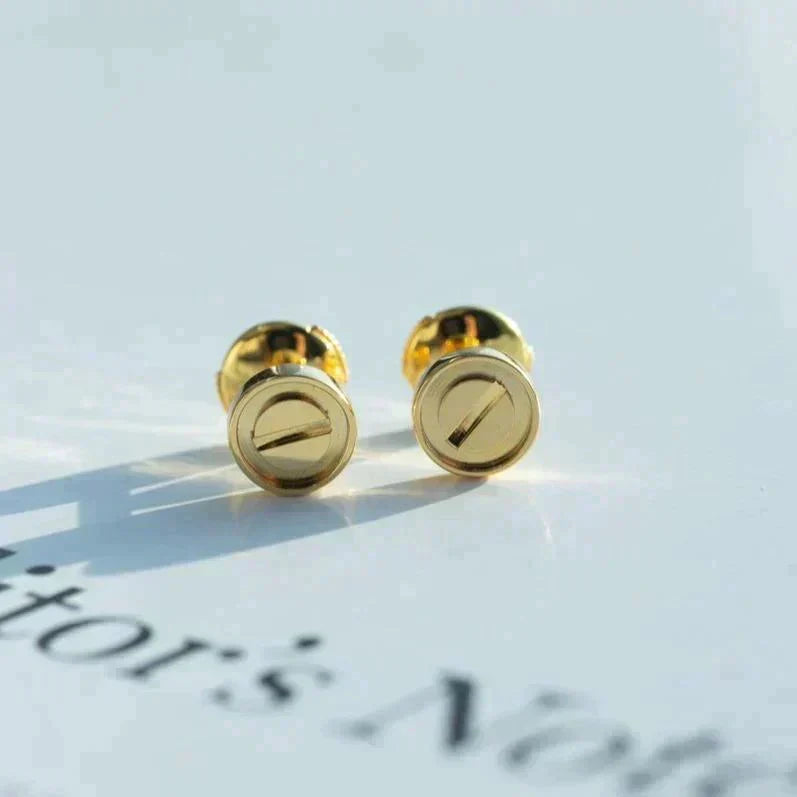 Loco LOVE EARRINGS GOLD 10MM