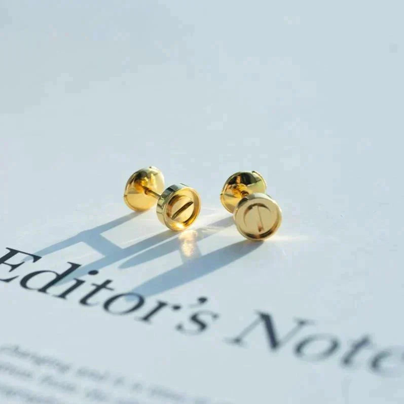 Loco LOVE EARRINGS GOLD 10MM
