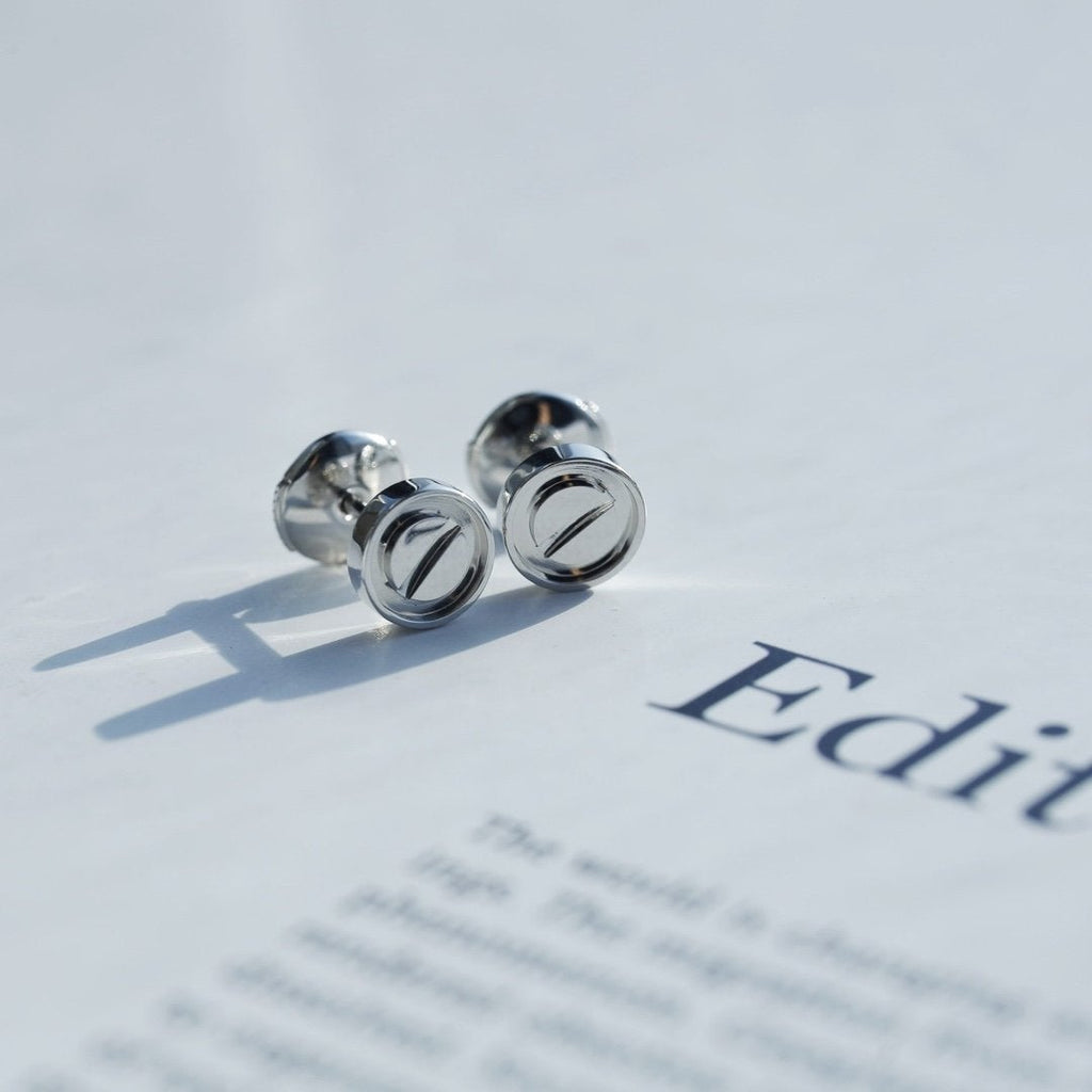 Loco LOVE EARRINGS SILVER 10MM