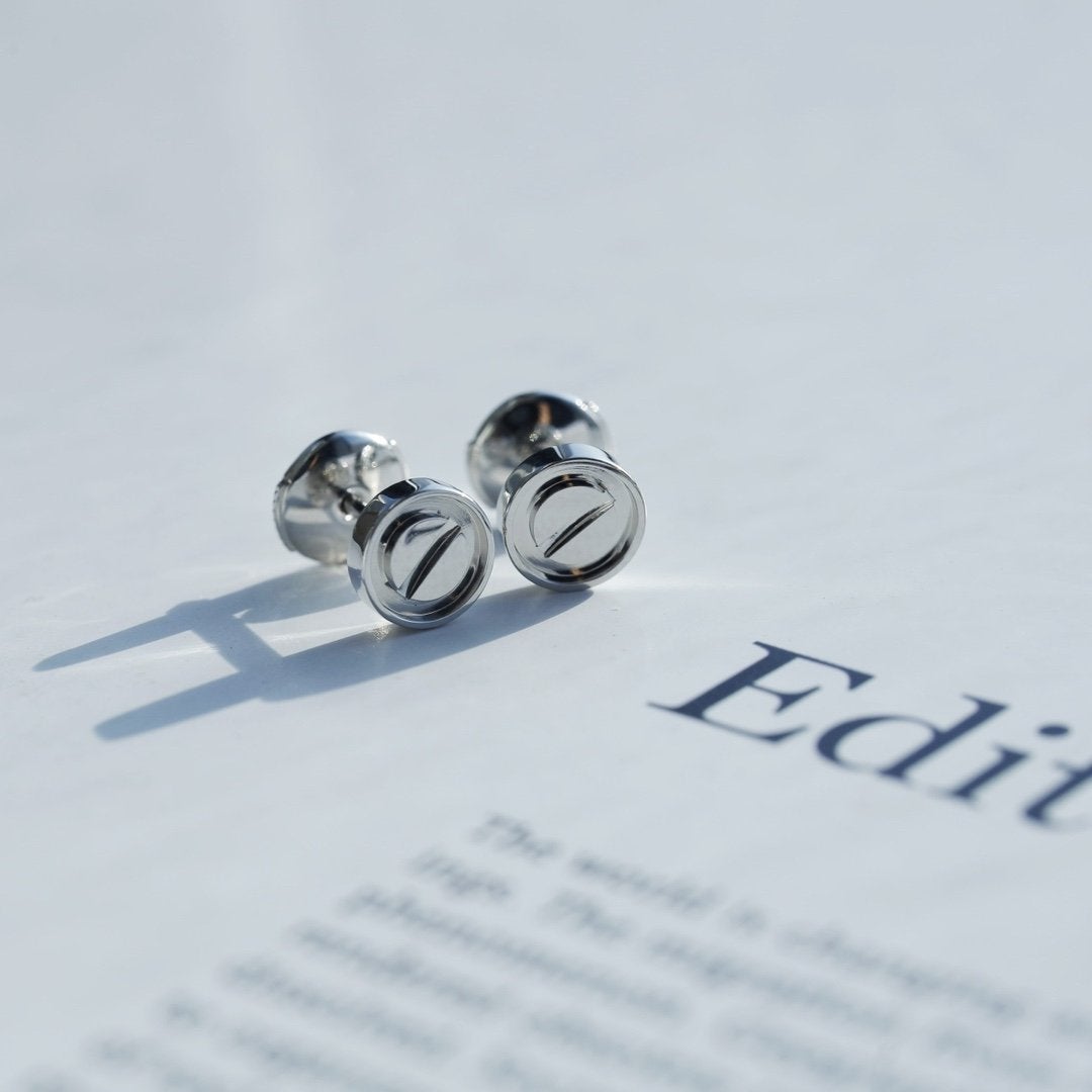 Loco LOVE EARRINGS SILVER 10MM