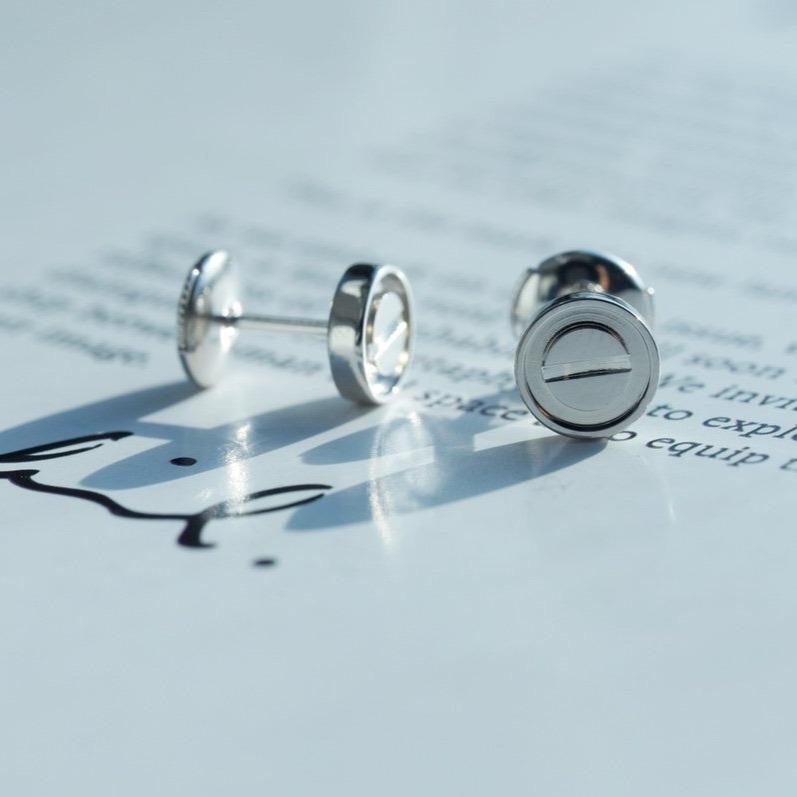 Loco LOVE EARRINGS SILVER 10MM