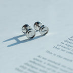 Loco LOVE EARRINGS SILVER 10MM