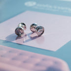 Loco LOVE EARRINGS SILVER 10MM
