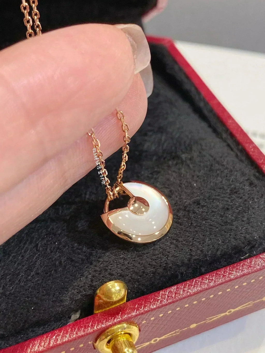 Loco AMULETTE ROSE GOLD MOP NECKLACE