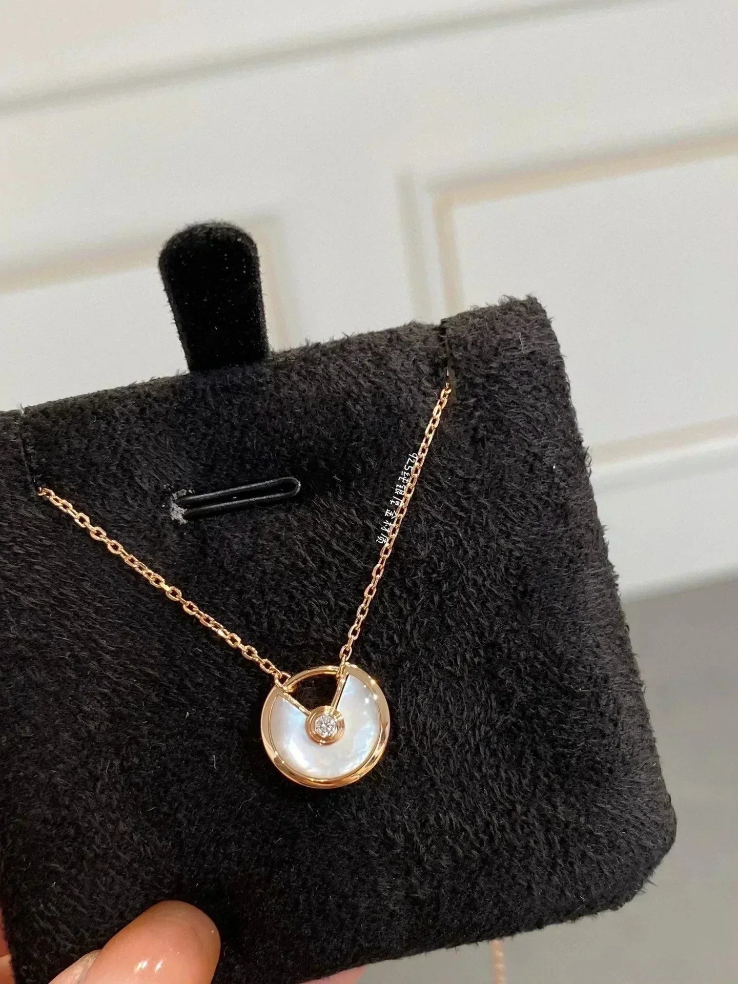 Loco AMULETTE ROSE GOLD MOP NECKLACE