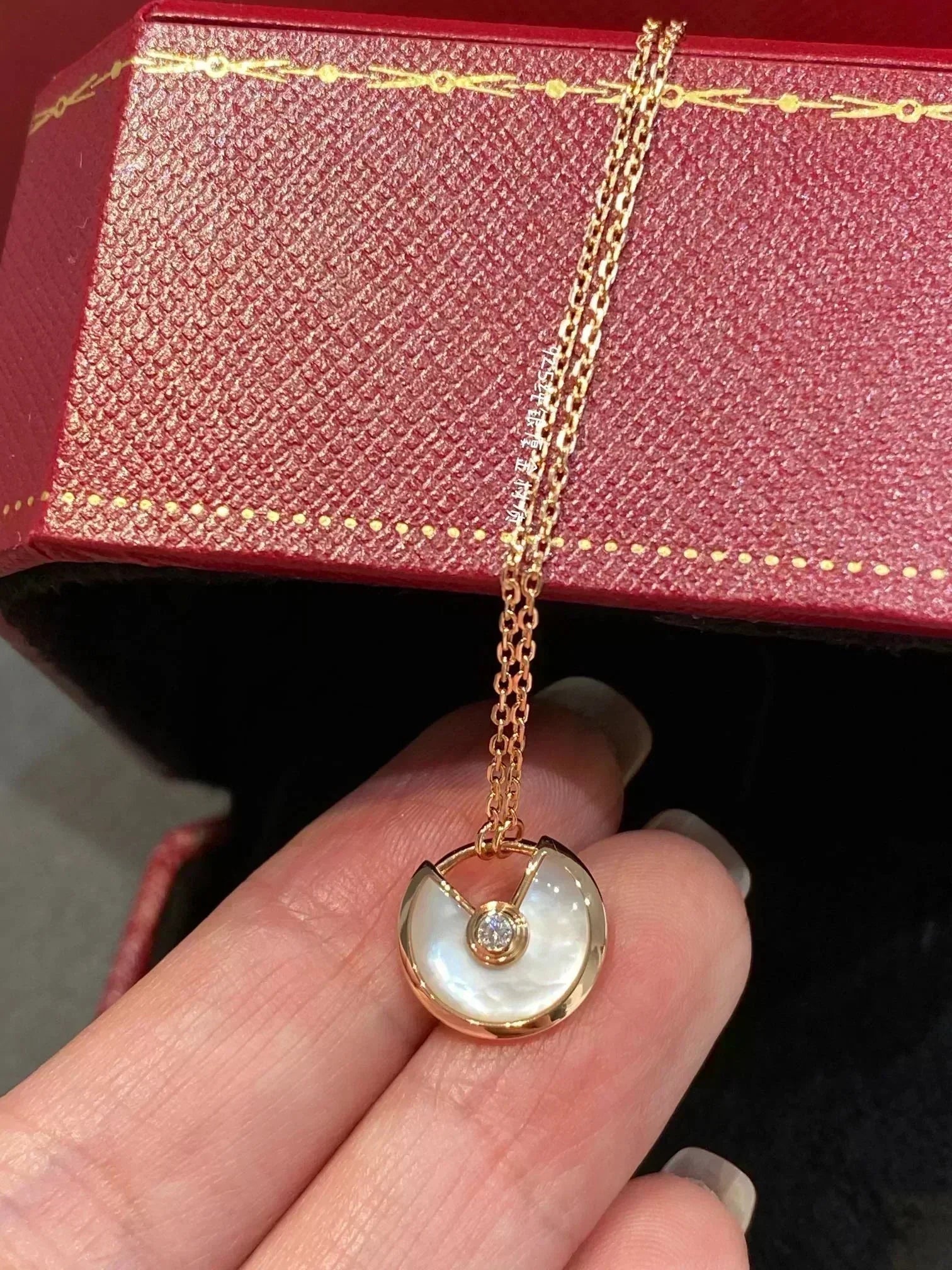 Loco AMULETTE ROSE GOLD MOP NECKLACE