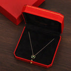 Loco AMULETTE GOLD MALACHITE NECKLACE