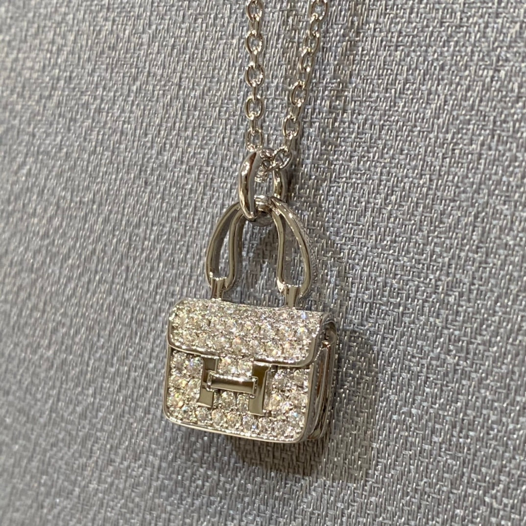 Loco CONSTANCE PEDANT DIAMOND NECKLACE
