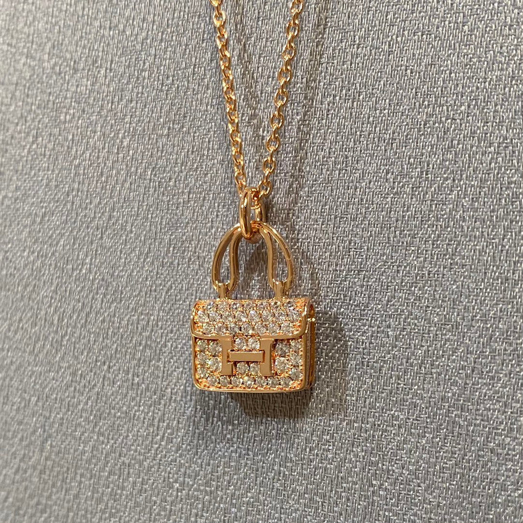 Loco CONSTANCE PEDANT DIAMOND NECKLACE