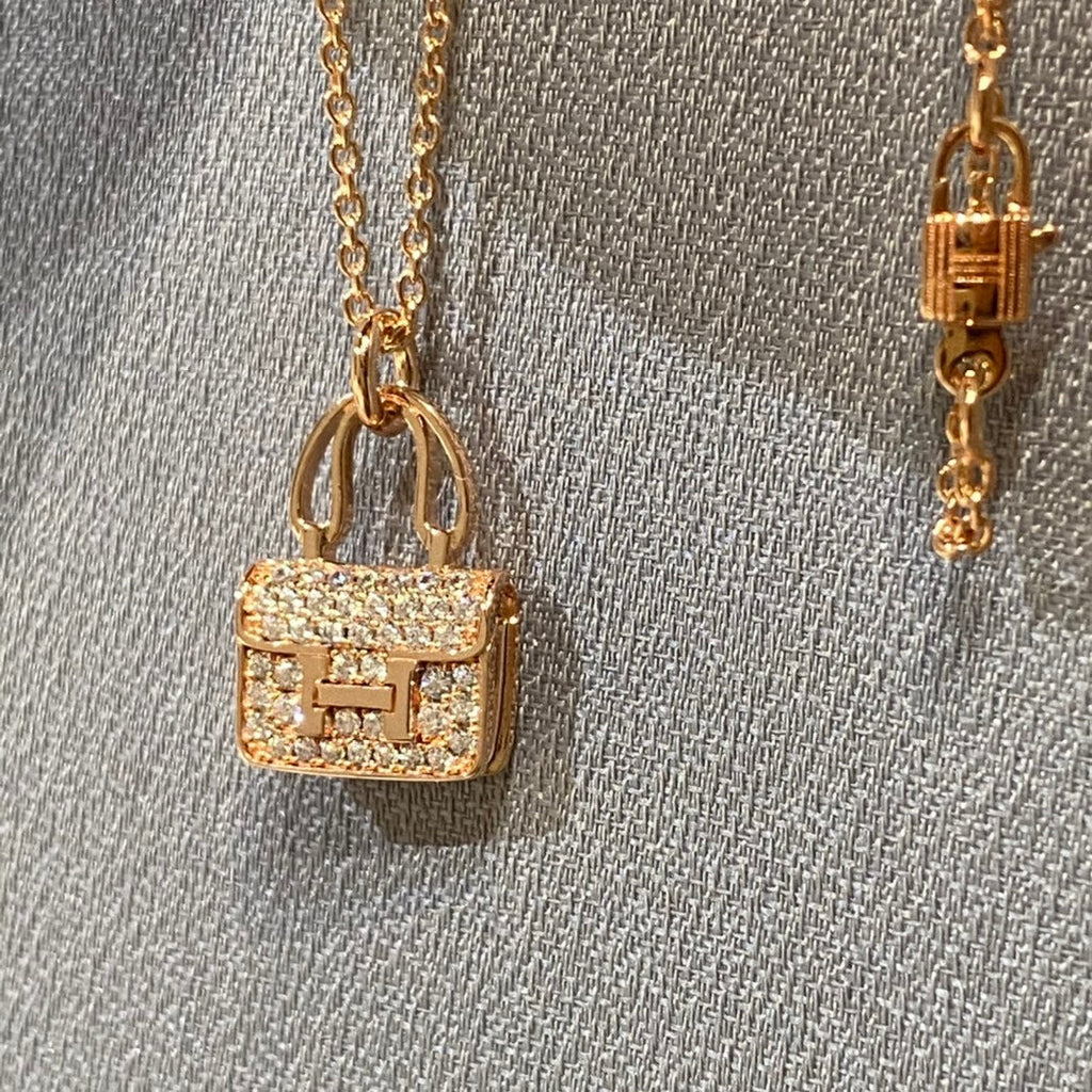 Loco CONSTANCE PEDANT DIAMOND NECKLACE