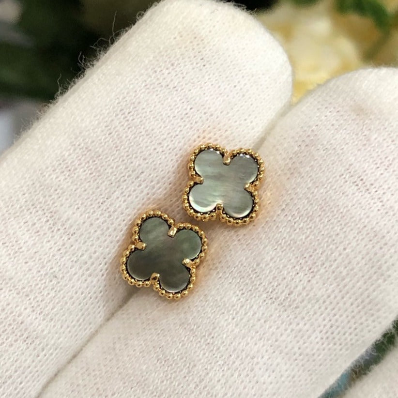 Loco CLOVER MINI GOLD EARRINGS