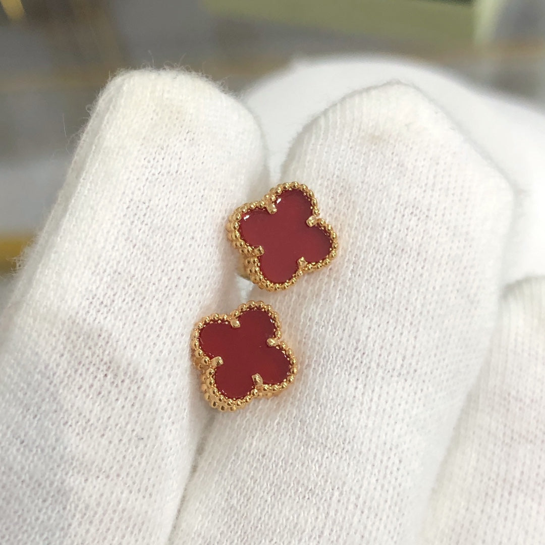 Loco CLOVER MINI GOLD EARRINGS